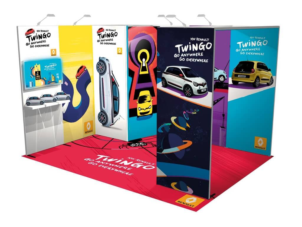 textile wall display