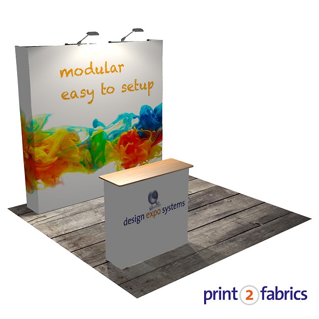 Fusion Textiel Pop-up beurswand